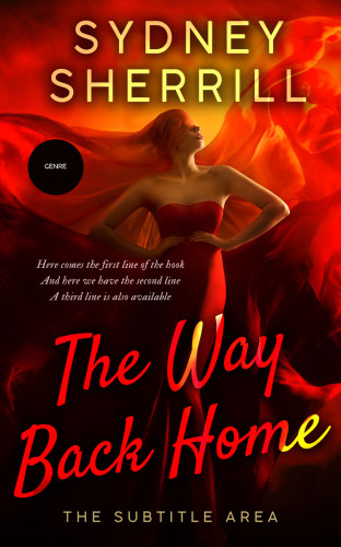 3D mockup of Pomegranate #7984 - Premade Romance Book Cover