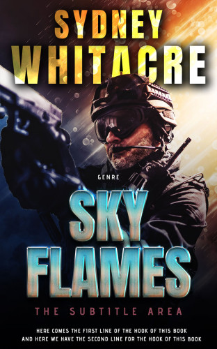 3D mockup of Straw #8077 - Premade Mystery & Thriller & Suspense Book Cover