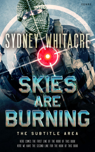 3D mockup of Cold Turkey #8104 - Premade Mystery & Thriller & Suspense Book Cover