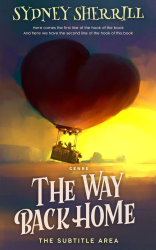 3D mockup of Thunder #8169 - Premade Romance Book Cover