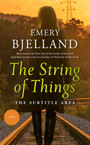 3D mockup of Brown Tumbleweed #8182 - Premade Romance Book Cover