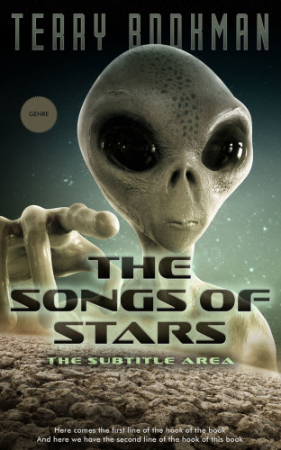 3D mockup of Rangitoto #8241 - Premade Science Fiction Book Cover