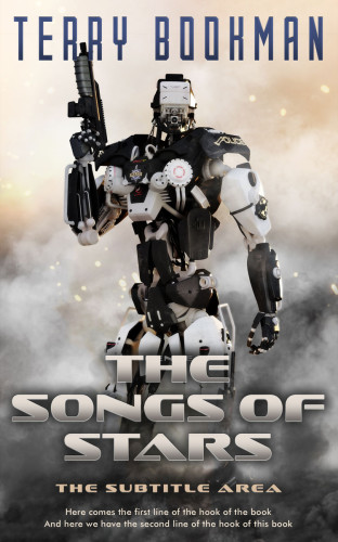 3D mockup of Swirl #8255 - Premade Apocalyptica Book Cover