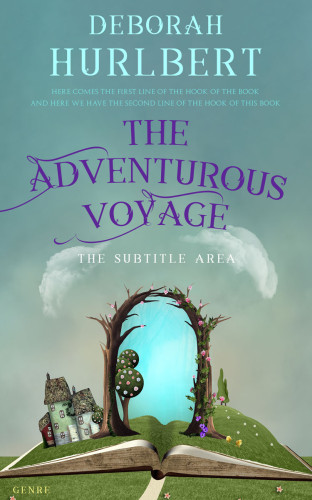 3D mockup of Cascade #8355 - Premade Fantasy Book Cover