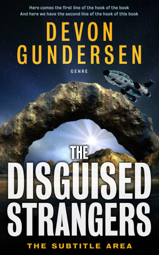 3D mockup of Pearl Bush #8377 - Premade Science Fiction Book Cover