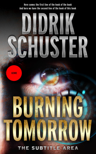 3D mockup of Sorrell Brown #8428 - Premade Science Fiction Book Cover