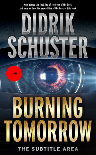 3D mockup of Sorrell Brown #8435 - Premade Apocalyptica Book Cover