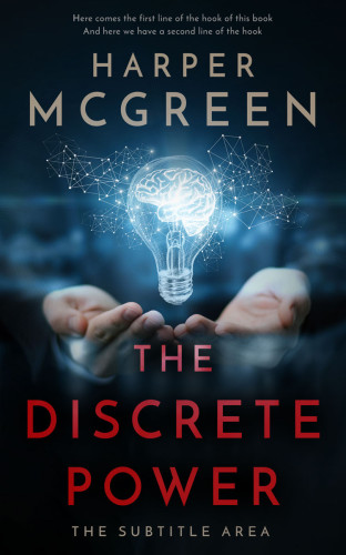 3D mockup of Ebony #8468 - Premade Business Book Cover