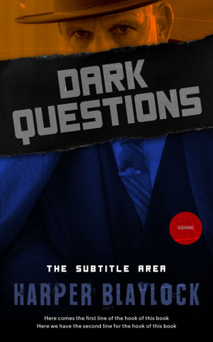 3D mockup of Ebony #8485 - Premade Mystery & Thriller & Suspense Book Cover