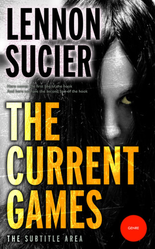 3D mockup of Gold Sand #8531 - Premade Horror Book Cover