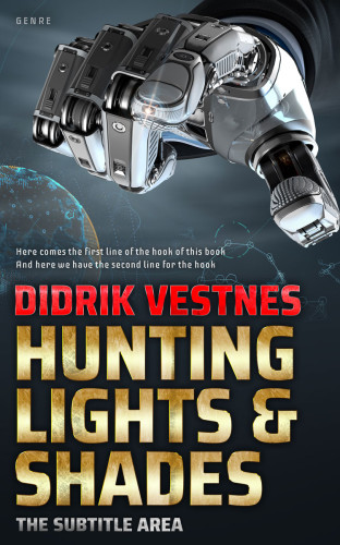 3D mockup of Outer Space #8707 - Premade Apocalyptica Book Cover