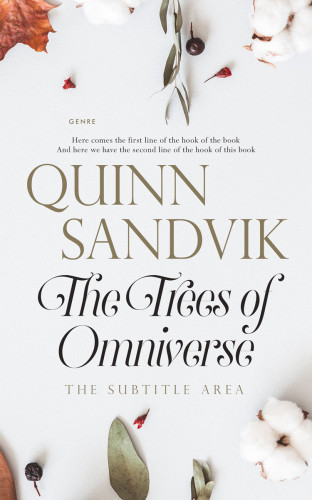 3D mockup of Porcelain #8740 - Premade Literary Fiction Book Cover