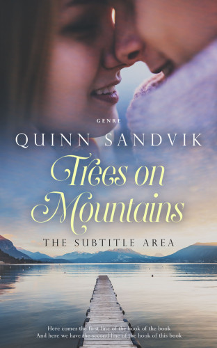 3D mockup of Manatee #8750 - Premade Romance Book Cover