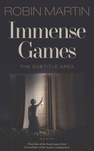 3D mockup of Mine Shaft #8827 - Premade Abstract Book Cover