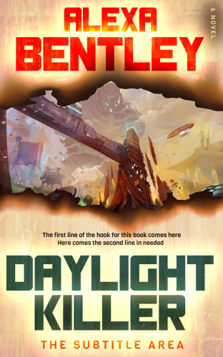 3D mockup of Brandy #8944 - Premade Apocalyptica Book Cover