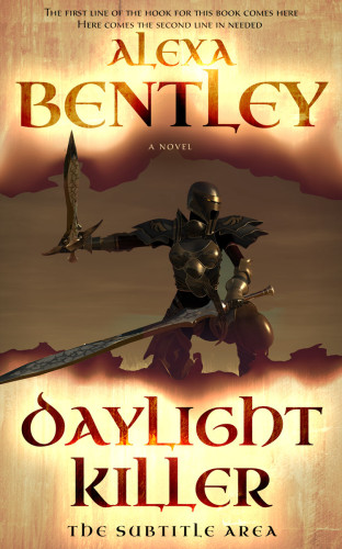 3D mockup of Gold Sand #8955 - Premade Science Fiction Book Cover