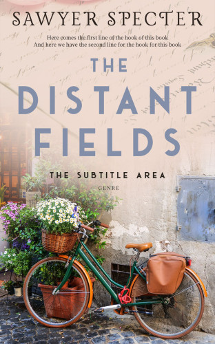 3D mockup of Swirl #9195 - Premade Romance Book Cover