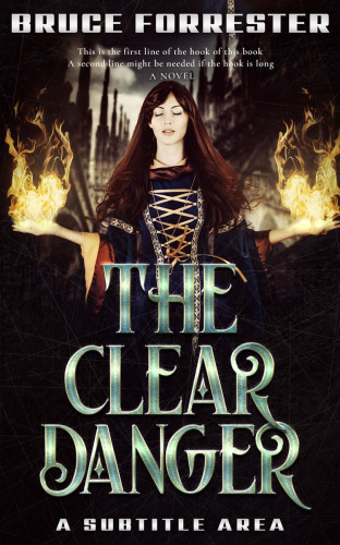 3D mockup of Chino #9228 - Premade Fantasy Book Cover