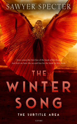 3D mockup of Hot Cinnamon #9245 - Premade Fantasy Book Cover