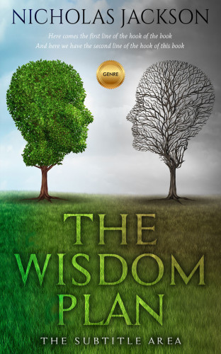 3D mockup of Woodland #9267 - Premade Health & Mind & Body Book Cover