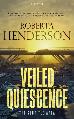 3D mockup of Laser #9381 - Premade Apocalyptica Book Cover