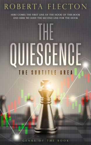 3D mockup of Fuscous Gray #9409 - Premade Business Book Cover