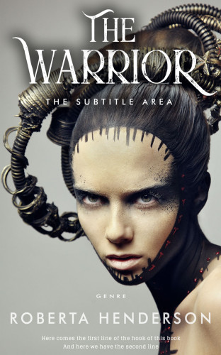 3D mockup of Nomad #9460 - Premade Surreal Book Cover