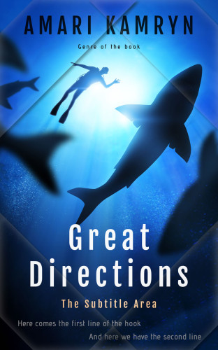 3D mockup of Blue Zodiac #9539 - Premade Mystery & Thriller & Suspense Book Cover