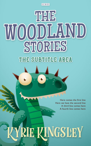 3D mockup of Glacier #9679 - Premade Fantasy Book Cover