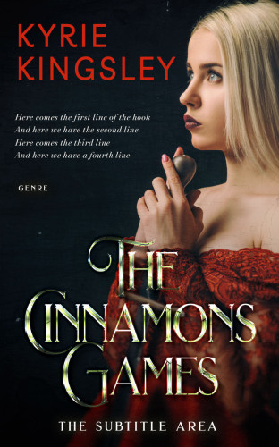 3D mockup of Brandy Rose #9695 - Premade Fantasy Book Cover