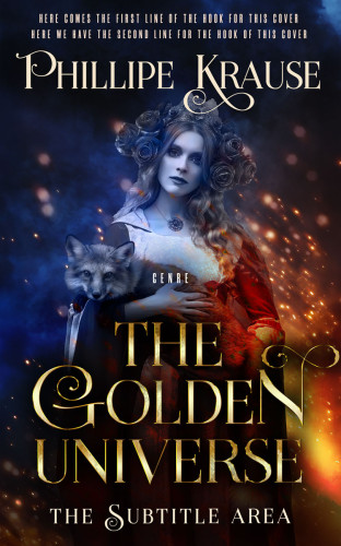 3D mockup of Thunder #9711 - Premade Fantasy Book Cover