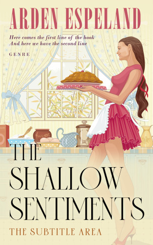 3D mockup of Aths Special #9828 - Premade Chick Lit Book Cover