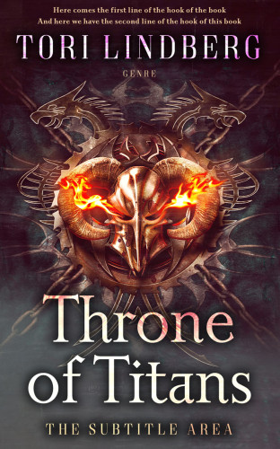 3D mockup of Woody Brown #9893 - Premade Fantasy Book Cover