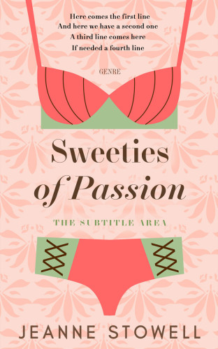 3D mockup of Mandys Pink #10176 - Premade Abstract Book Cover