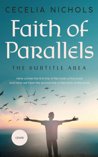 3D mockup of Smalt Blue #10408 - Premade Religion & Spirituality Book Cover