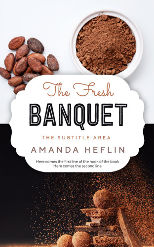 3D mockup of Mischka #10488 - Premade Cookbooks & Food & Wine Book Cover