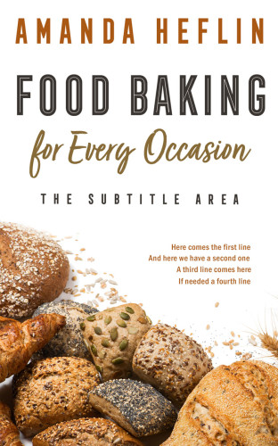 3D mockup of Driftwood #10509 - Premade Cookbooks & Food & Wine Book Cover