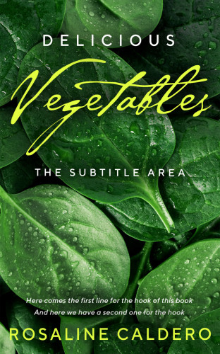 3D mockup of Seaweed #10605 - Premade Cookbooks & Food & Wine Book Cover