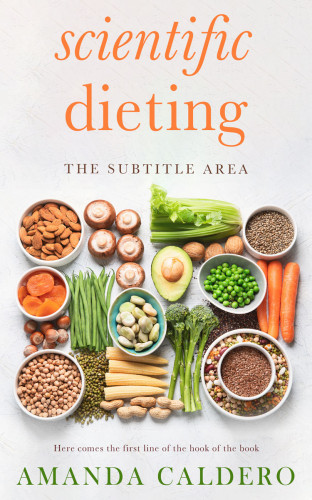 3D mockup of Pampas #10705 - Premade Health & Dieting & Fitness Book Cover