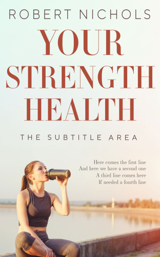 3D mockup of Cararra #10775 - Premade Health & Dieting & Fitness Book Cover