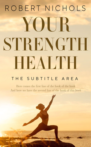 3D mockup of Wheat #10776 - Premade Health & Mind & Body Book Cover