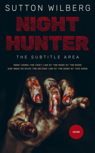 3D mockup of Bunker #10903 - Premade Mystery & Thriller & Suspense Book Cover