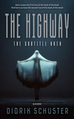 3D mockup of Mirage #10922 - Premade Horror Book Cover