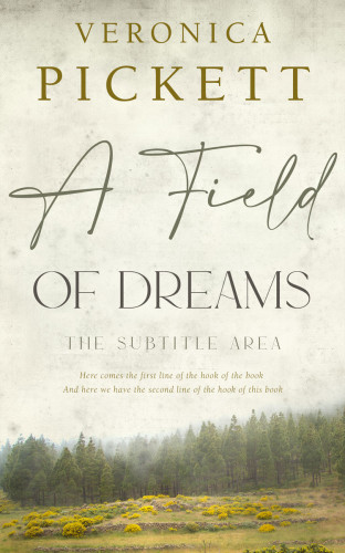 3D mockup of Satin Linen #11078 - Premade Poetry Book Cover