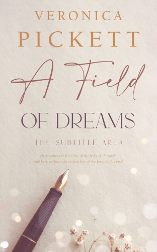 3D mockup of Pearl Bush #11080 - Premade Poetry Book Cover