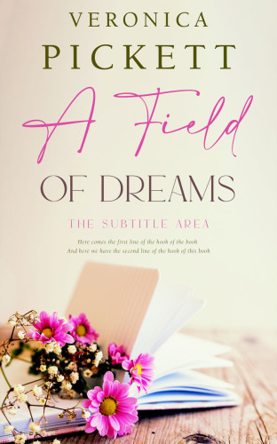 3D mockup of White Rock #11081 - Premade Poetry Book Cover