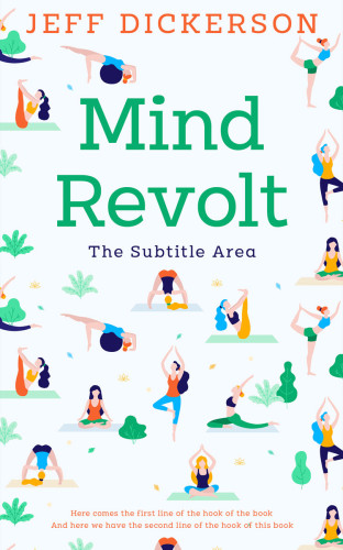 3D mockup of Aqua Haze #11157 - Premade Health & Mind & Body Book Cover