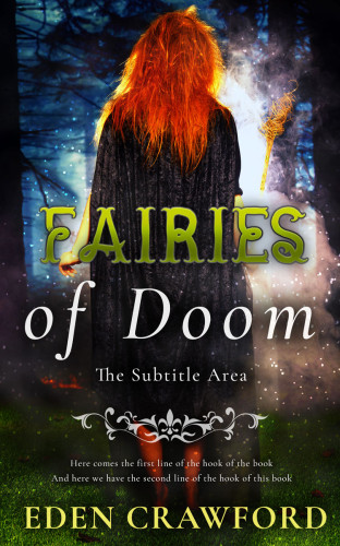 3D mockup of Tan #11674 - Premade Fantasy Book Cover