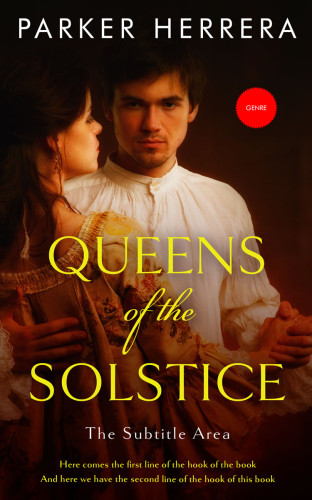 3D mockup of Tussock #11780 - Premade Historical Book Cover