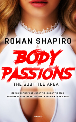 3D mockup of Ebb #12026 - Premade Erotica Book Cover